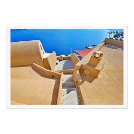 Photo Enlargement Greece santorini Fotodruck