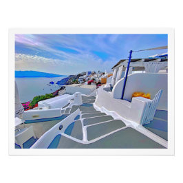 Photo Enlargement Greece santorini  Fotodruck