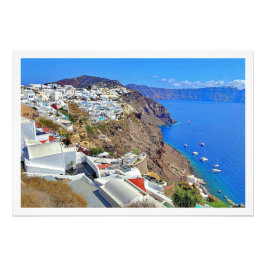 Photo Enlargement Greece santorini  Fotodruck