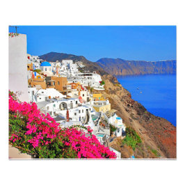 Photo Enlargement Greece santorini Fotodruck