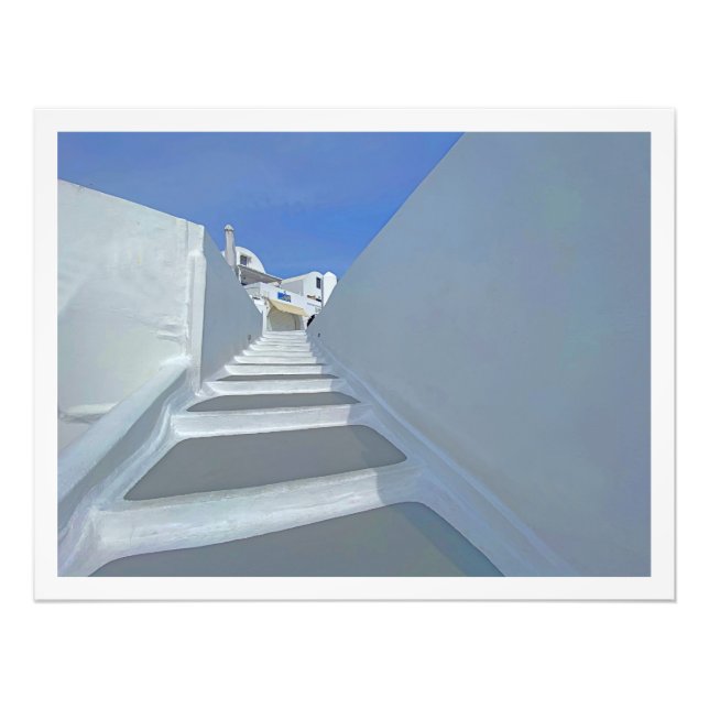Photo Enlargement Greece santorini  Fotodruck (Vorne)