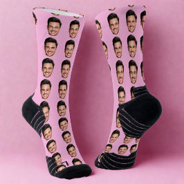Photo Face Socks, Unique Personalized Socken