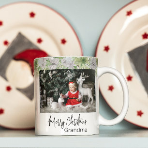 Photo Gift Christmas Holiday Grandma Grandparent Kaffeetasse