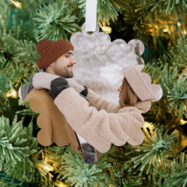 Photo Gift Custom Personalized Ornament Karte