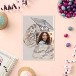 Photo Graduation Announcement Acrylic Invitation Acryleinladungen