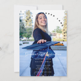 Photo Graduation Invitation, Class of 2026 Einladung