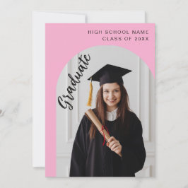 Photo Graduation Party Invitation Einladung