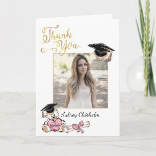 Photo Graduation Thank You Card Karte