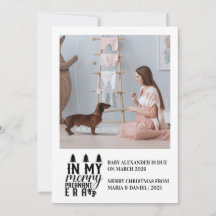 Photo In My Merry Pregnant Era Christmas