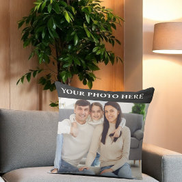Photo Pillow, Custom Pillow with Photo Kissen