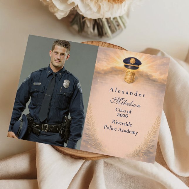 Photo Police Academy Honors Graduation Event Ankündigung (Von Creator hochgeladen)