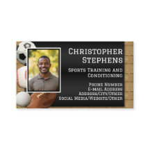 Photo QR Code Sports Personal Trainer Coach