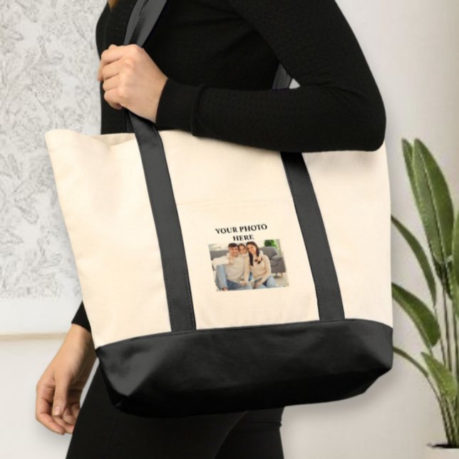 Photo Tote Bag, Custom Tote Bag With Photo, Custom Tragetasche (Von Creator hochgeladen)
