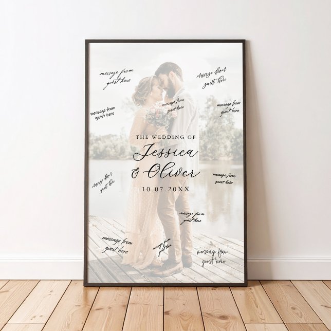 Photo Wedding Signature Guest Book Poster (Von Creator hochgeladen)