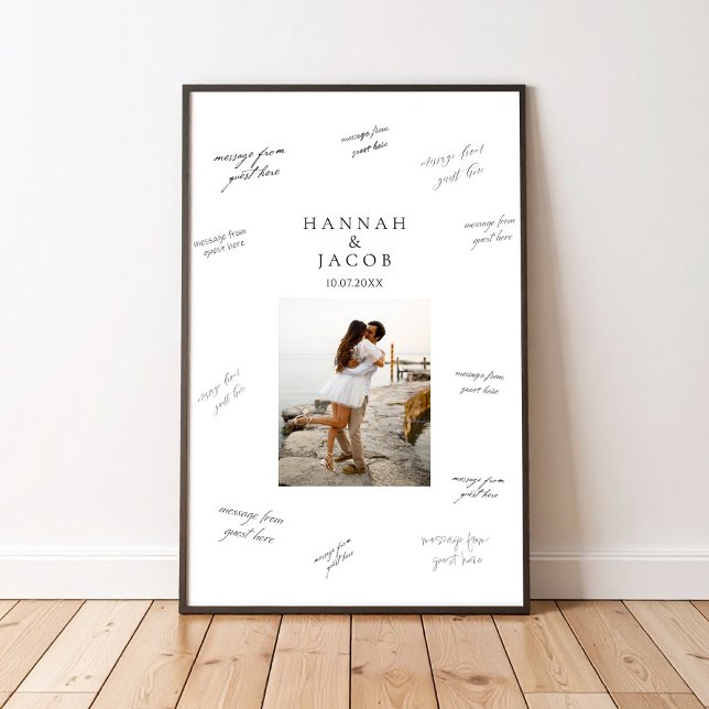 Photo Wedding Signature Guest Book Poster (Von Creator hochgeladen)