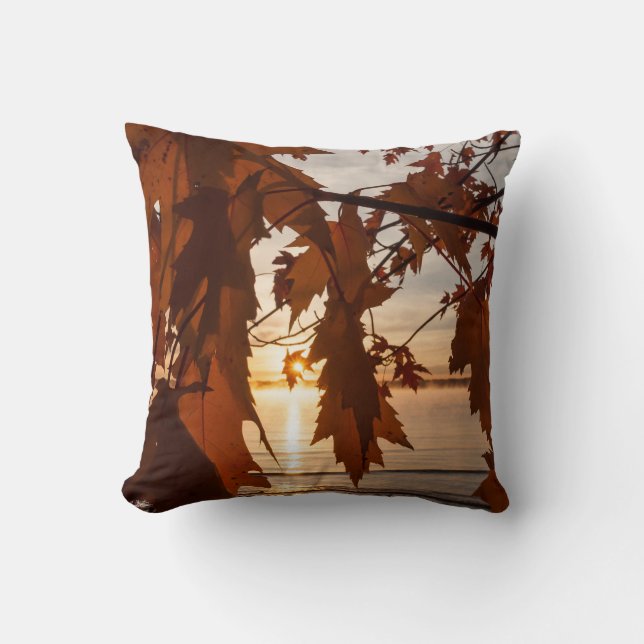 Photoahornblatt Kissen (Vorderseite)