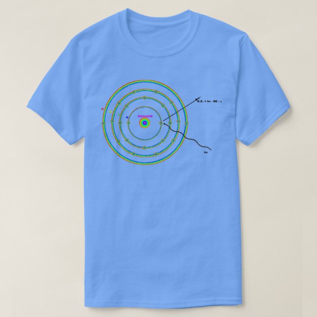 Photoelectron Spectroscopy  T-Shirt (Design vorne)