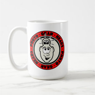 PhotoGearHeads.Com 15oz große Kaffee-Tasse Tasse