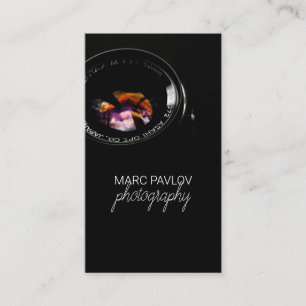 Photographer Business Card Visitenkarte