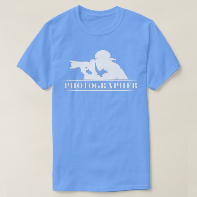Photographer Camera Photography Photojournalist Le T-Shirt (Design vorne)