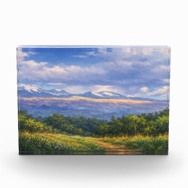 Photographic Landscape Art Edited (Better Quality) Fotoblock (Vorderseite)