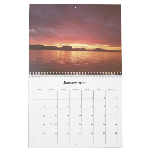 Photographischer Kalender (Jan 2026)