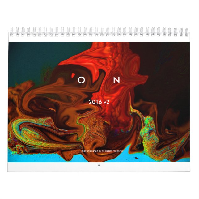 photographischer KALENDER DER KUNST-2016 v2 durch (Titelbild)