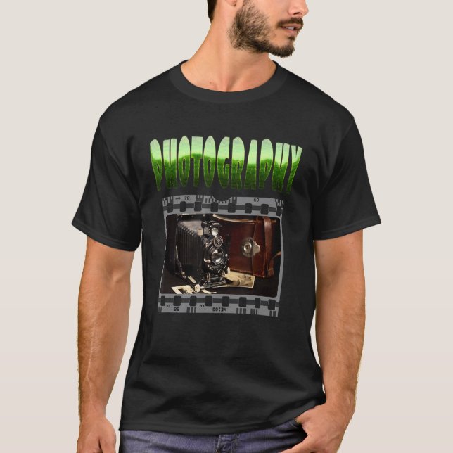 Photography Antique Camera T-Shirt (Vorderseite)