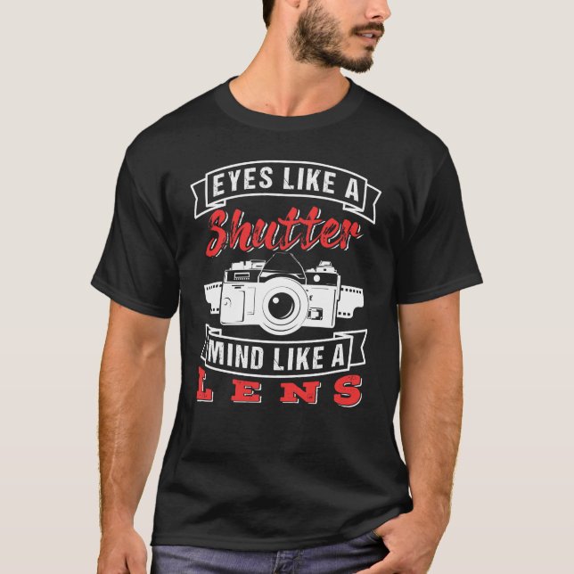 Photography Photographer Fan Lover Gift T-Shirt (Vorderseite)