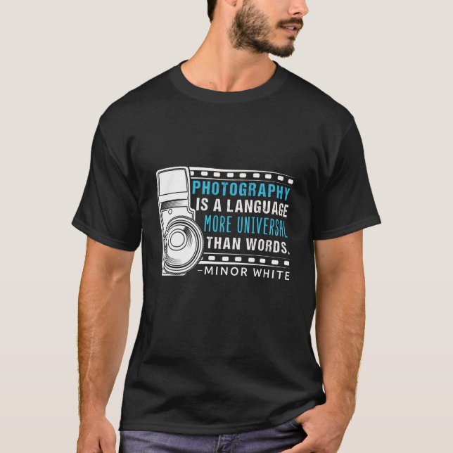 Photography Photographer Fan Lover Gift T-Shirt (Vorderseite)