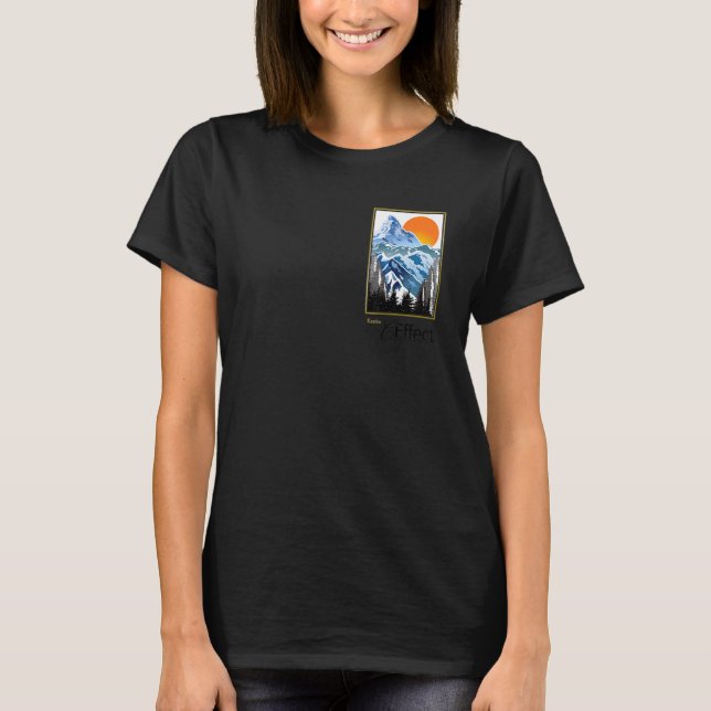 Photography term graphic Compression effect winter T-Shirt (Vorderseite)