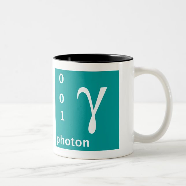 Photon (linkshändig) zweifarbige tasse (Rechts)