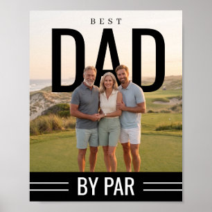 PhotoPop Bester Vater By Par Benutzerdefiniertes F Poster