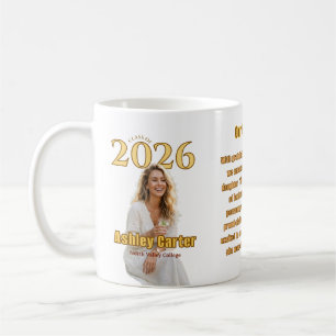 PhotoPop Moderne Abschluss-Trends Geschenk 2026 Kaffeetasse