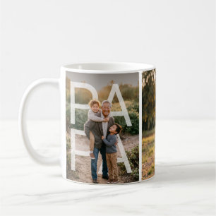 PhotoPop Papa 2 Foto Familie Kaffeetasse