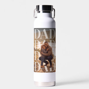 PhotoPop Papa Individuelles Familienfoto Trinkflasche