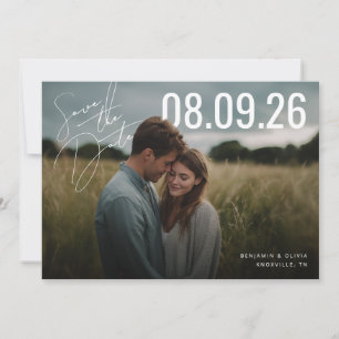 PhotoPop Save the Date Schrift 