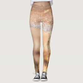 Photosonne an durch das Eis auf dem b Leggings