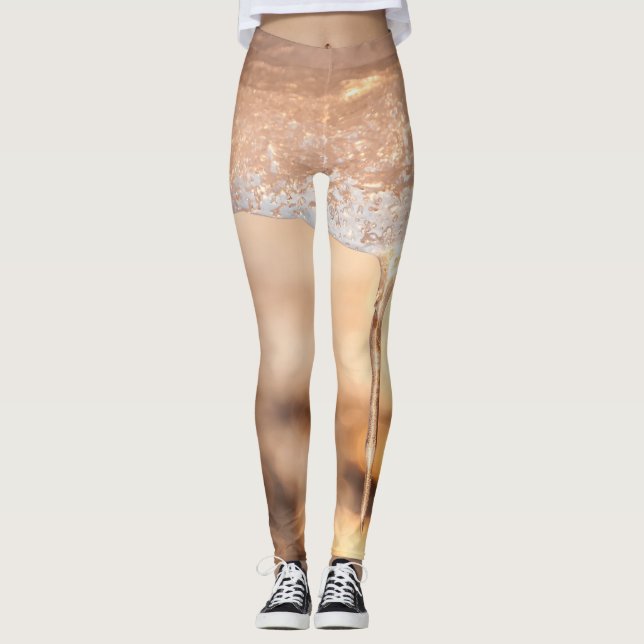 Photosonne an durch das Eis auf dem b Leggings (Vorderseite)