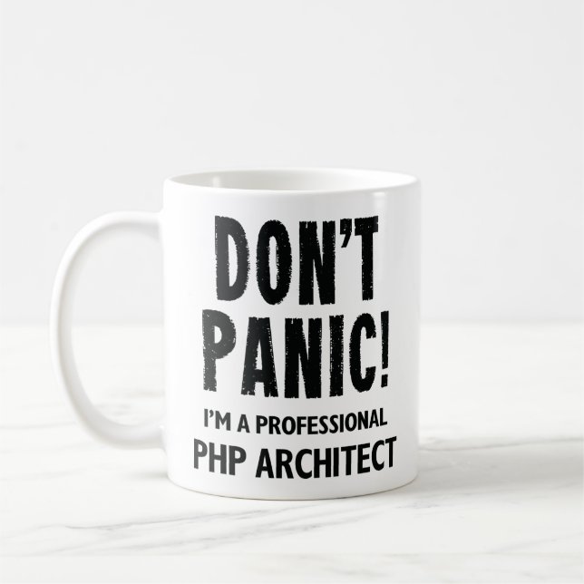 PHP Architect Kaffeetasse (Links)
