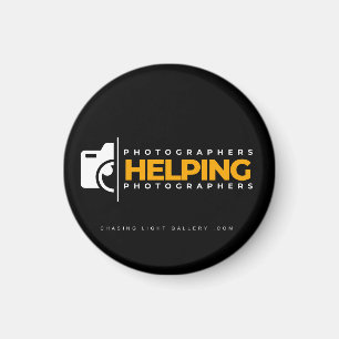 "PHP"-Logo Circle Magnet