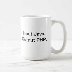 PHP-Programmiererkaffee-Tasse Tasse