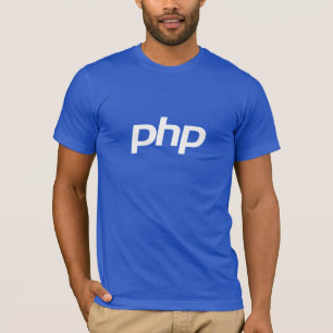 PHP-T - Shirt (blau)