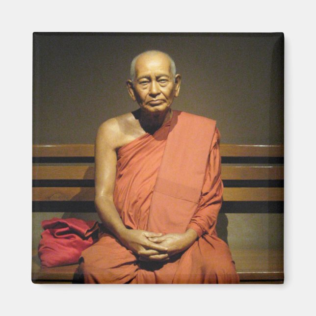 Phra Dhammayanmuni ... Buddhistischer Mönch Magnet (Vorne)
