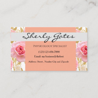 phsycology editable card visitenkarte