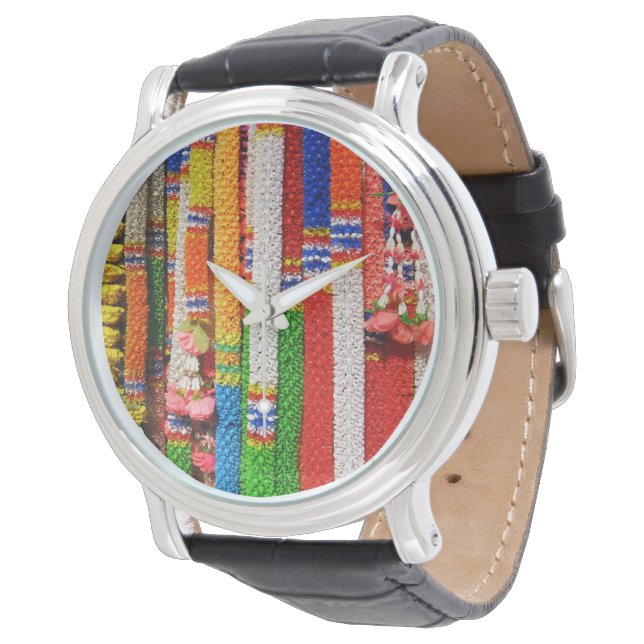 Phuang Maalai - Thai Floral Garland Armbanduhr (Schrägansicht)