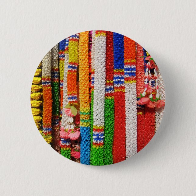 Phuang Maalai - Thai Floral Garland Button (Vorderseite)