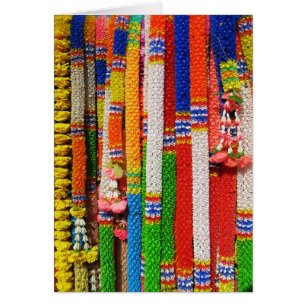 Phuang Maalai - Thai Floral Garland Card
