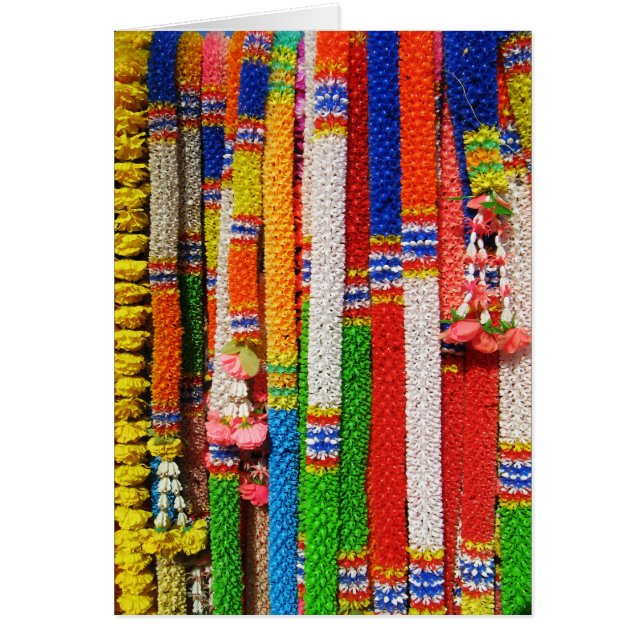 Phuang Maalai - Thai Floral Garland Card (Vorne)