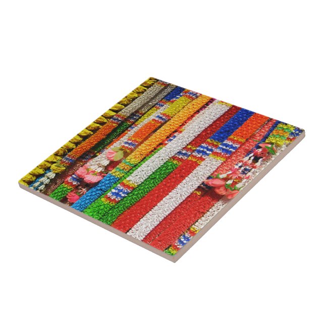 Phuang Maalai - Thai Floral Garland Fliese (Seite)